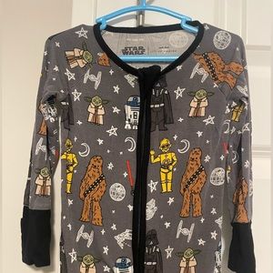 GUC Star Wars Little Sleepies 6-12 month zippy